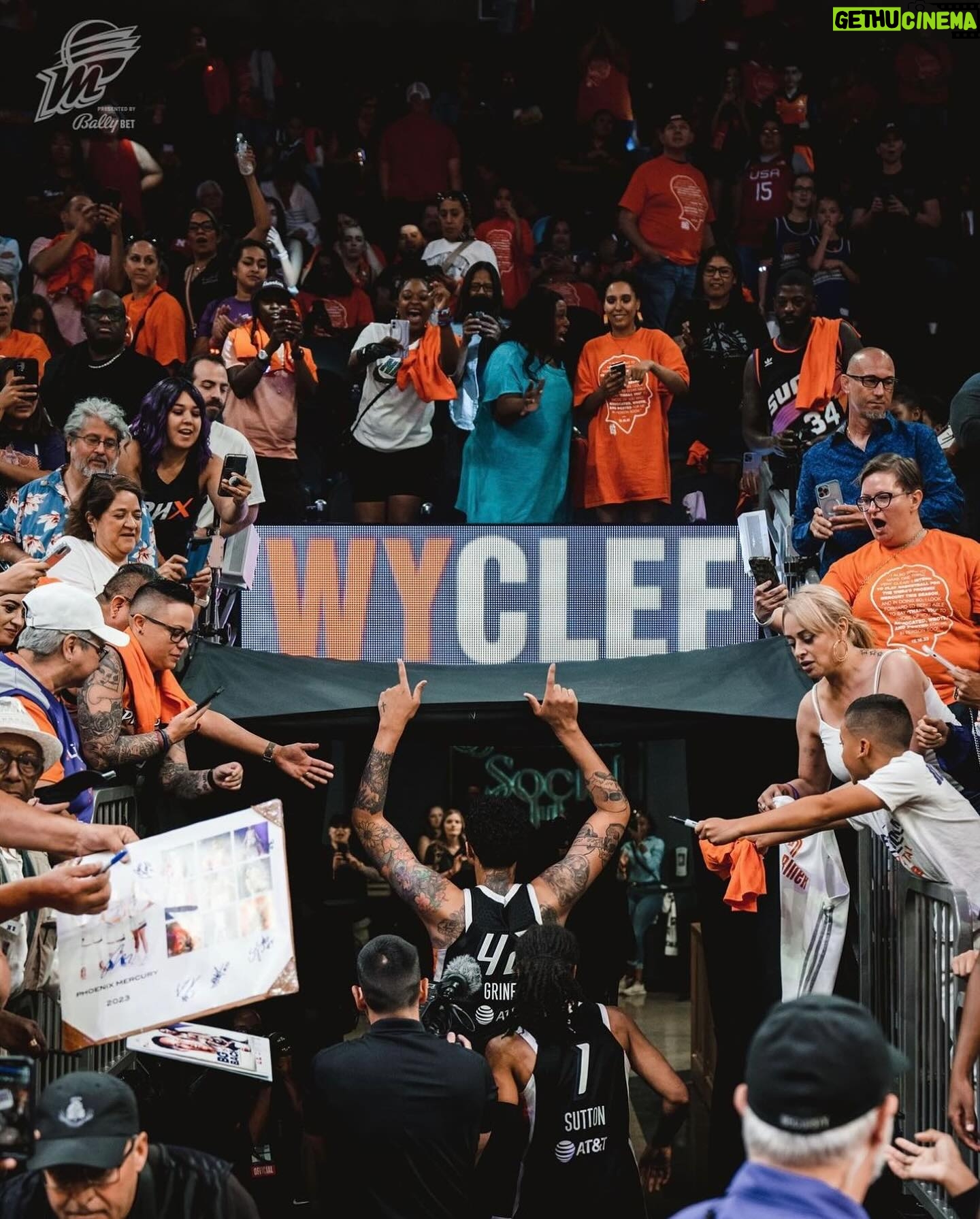 Brittney Griner Instagram - X-Factor, I’m Back ‼️ My story of Coming Home wouldn’t be possible without the support of this incredible organization. I’m READY 😈 to return and play in front of the best fans in the world. Last year was truly special for many reasons, and I’m grateful for the people who always show up for me when it matters most— I do this for y’all! 2024 season loading….LFG 🔥🏀 #XFactor #ComingHome #bringourfamilieshome