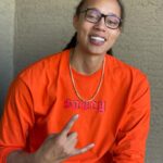 Brittney Griner Instagram - Meg brought the 🔥 with this new #MegsHottieSauce at @Popeyes #AD Secure your very own #HottieDrip -- https://theehottiesauce.com/collections/thee-heat #Popeyes