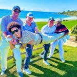Brittney Griner Instagram - Honored to attend the 55th @naacpimageawards Golf Invitational. I met some legends in the game and played a dope course. Thank you @naacp for the amazing time! I’m ready to gear up for next year. Y’all think my team was under or over? 👁️👁️
