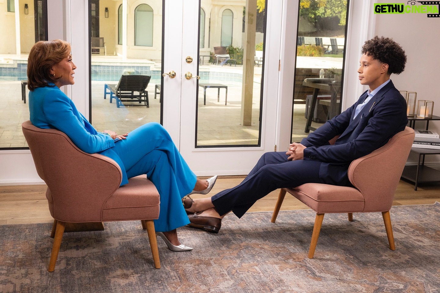 Brittney Griner Instagram - TONIGHT: @brittneyyevettegriner shares her story of isolation, fear, and confinement in one of the worst prisons in Russia. The Brittney Griner exclusive interview “Prisoner in Russia” premieres TONIGHT at 10/9c on @abcnews. Stream later on @hulu. #BrittneyGrinerOnABC