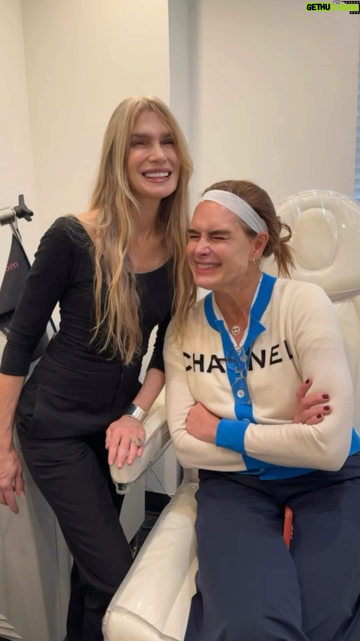 Brooke Shields Instagram - New treatments with @macreneactives!