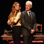 Brooke Shields Instagram - 💗 Brooke Shields & John Slattery take the stage for the FINAL WEEK of LOVE LETTERS 💗 The final iteration of A.R Gurney’s LOVE LETTERS begins today on our mainstage with Brooke Shields and John Slattery as Melissa Gardner & Andrew Makepeace Ladd III for one last week! 🎟️ Tickets to the final week are almost sold out — be sure to check our website for any last-minute tickets (link in bio), and be sure to try your luck at the lottery over on @todaytix! 📸: Carol Rosegg #IrishRep #IrishRepertoryTheatre #OffBroadway #IrishTheater #IrishDrama #LoveLetters #ARGurney #CiaranOReilly #MainStage #BrookeShields #JohnSlattery #MadMen #PrettyBaby