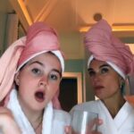 Brooke Shields Instagram – It’s #internationalselfcareday and I’ve been told this video is “peak self care vibes” 🧖‍♀️🍷 

#selfcare #selfcareday #angeleyes