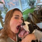Brooke Shields Instagram - My daughter 🥹🐾