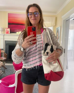 Brooke Shields Instagram - Lately… it’s mostly Tuzi ☀️🐾🍯💛