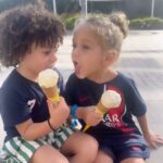 Brooke Vincent Instagram - True representation of mini Kean & mini Brooke. I’ll let you decide who’s who 😅🫠❤️