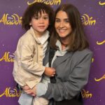 Brooke Vincent Instagram - Some special “big boy” time watching @aladdinuk with Mexxy but if Roe asks you, Mexx had a meeting at his new school 🫠😭❤️@palaceandopera Thank You for having us 💫💛