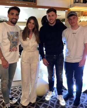 Brooke Vincent Instagram - Happy 18th Birthday to my little/bigger than me brother in law ( I remember a time we used to go back to back and I was taller 🫠)@c.stott1 ❤️ I love you so much!! I hope you have the best time celebrating!! Im sure knowing you, you will stretch it out as much as possible 😅🙏🏽 Proud of you & Love you lots!! Maybe now you’re 18, you’re old enough to start babysitting 🙄🧐❤️
