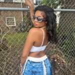 Brooklyn Queen Instagram – outside fckin up these streets like a pothole 🕳️🖕🏼. #bmb #lmg