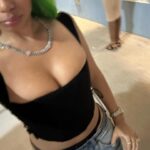 Brooklyn Queen Instagram – slime you out. 💚 

#bmb #lmg
