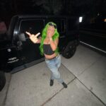 Brooklyn Queen Instagram – slime you out. 💚 

#bmb #lmg