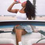 Brooklyn Queen Instagram - Cruisin’ with Hollywood’s Original & Big Brook the QUEEN 🍒👑✨ 📸 by @baravniflix & @elladurmancolor #hollywoodsoriginal #shirleytemple #pressuremakesdiamonds #sodapop #shirleytemplesoda #beoriginal #shirleytemples #portland #portlandfood #hollywood #classicsoda #cherrysoda #grenadine #canesugar #drinkstagram #orcabeverage #nostalgia #pinkbubbles #cherryontop #bottlecap #icecold #pdx #diamondsareforever #queenofpop #brooklynqueen #lobelmusicgroup #LMG #bmb #weworking
