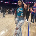Brooklyn Queen Instagram – D GURL 🏀💙. 

#bmb #lmg