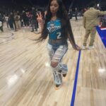 Brooklyn Queen Instagram – D GURL 🏀💙. 

#bmb #lmg