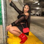 Brooklyn Queen Instagram - givenchy playin off the double Cs i be mixin & matchin… ❤️👀 #bmb #lmg