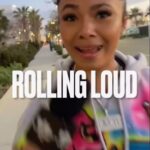 Brooklyn Queen Instagram – Here’s my very busy video dump @rollingloud with my little sister @brooklynqueen03 ➡️ we took it over 🚨 with #ChrisBrown #Shaq @theslumpgod and more at my #LoudClub @rollingloud.th table 🌎 #WhoosWorld @artlanta__ @theminididi 🎨 @theredchickz 🍗 #TravisScott 🔥