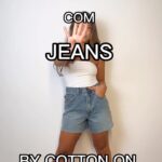 Bruna Carvalho Instagram - 4 looks jeans com @cottonon_brasil pq eu sou viciada demais nessa marca e não consegui montar só um 💚 #MyCottonOn publi