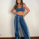 Bruna Carvalho Instagram - Hoje o look foi by @damyller e eu to apaixonada!! Isso sim é um look perfeito pra curtir o festival 💙 Publi