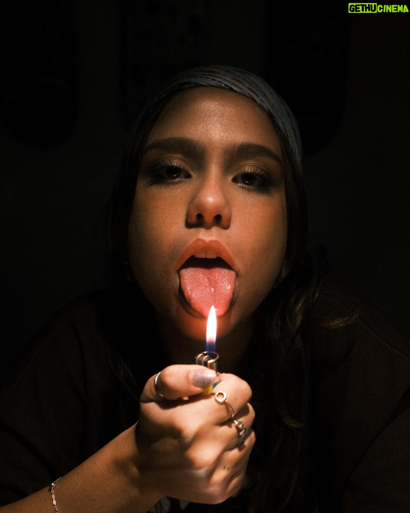Bruna Carvalho Instagram - Queimei a lingua