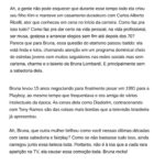 Bruna Lombardi Instagram - Foi uma das mais belas surpresas ler esse generosíssimo texto da Joyce Pascowitch, que é uma mulher que eu admiro muito desde sempre. Agradeço demais tudo o que ela diz e que me fez muito bem nessa manhã em que ainda estou me recuperando. Fico feliz de saber que existem pessoas atentas que acompanham nossas escolhas, os bons observadores. A Joyce sempre foi muito talentosa e refinada e fiz algumas capas de suas revistas, as mais inovadoras do mundo editorial. O lindo do passar do tempo é isso, mostrar que não existe distância para quem continua próximo. Muito obrigada por suas palavras, Joyce. @uolnoticias @splash_uol @joycepascowitch