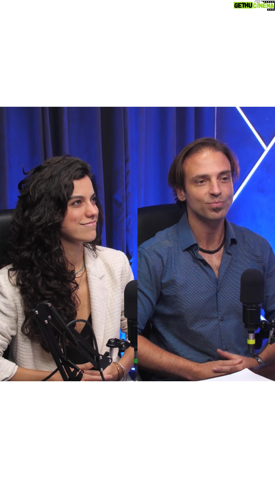 Bruna Lombardi Instagram - Amados, o @kimriccelli e a @carlalabate foram convidados pra participar do podcast da @acynthiamichels e a conversa tá muito boa ❤️. Vale a pena assistir completa no Youtube. Eles falaram sobre a missão da arte, empreendedorismo, consciência, relacionamento… Me contem aqui se assistirem ✨ @pod.cynthiamichels #brunalombardi #redefelicidade #arte