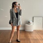 Bruna Vieira Instagram - Último dia do mês e um recap dos looks que usei. Era pra ter mais casaco, mas esse outono não tá colaborando. Qual foi seu fav dessa vez? Me conta 👇🏻✨