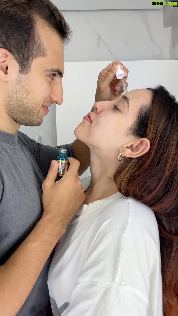 Bruna Vieira Instagram - Dividir skincare com o boy e aproveitar as fórmulas poderosas da @garnierbrasil com desconto? SIM, QUEREMOS! Testa essa dupla da linha de cuidados faciais Uniform & Matte Antiacne pra ter uma pele livre de acnes, manchas e oleosidade 🫧🍃 #NovoAntiacneGarnier #Antiacne #GarnierSkinCare
