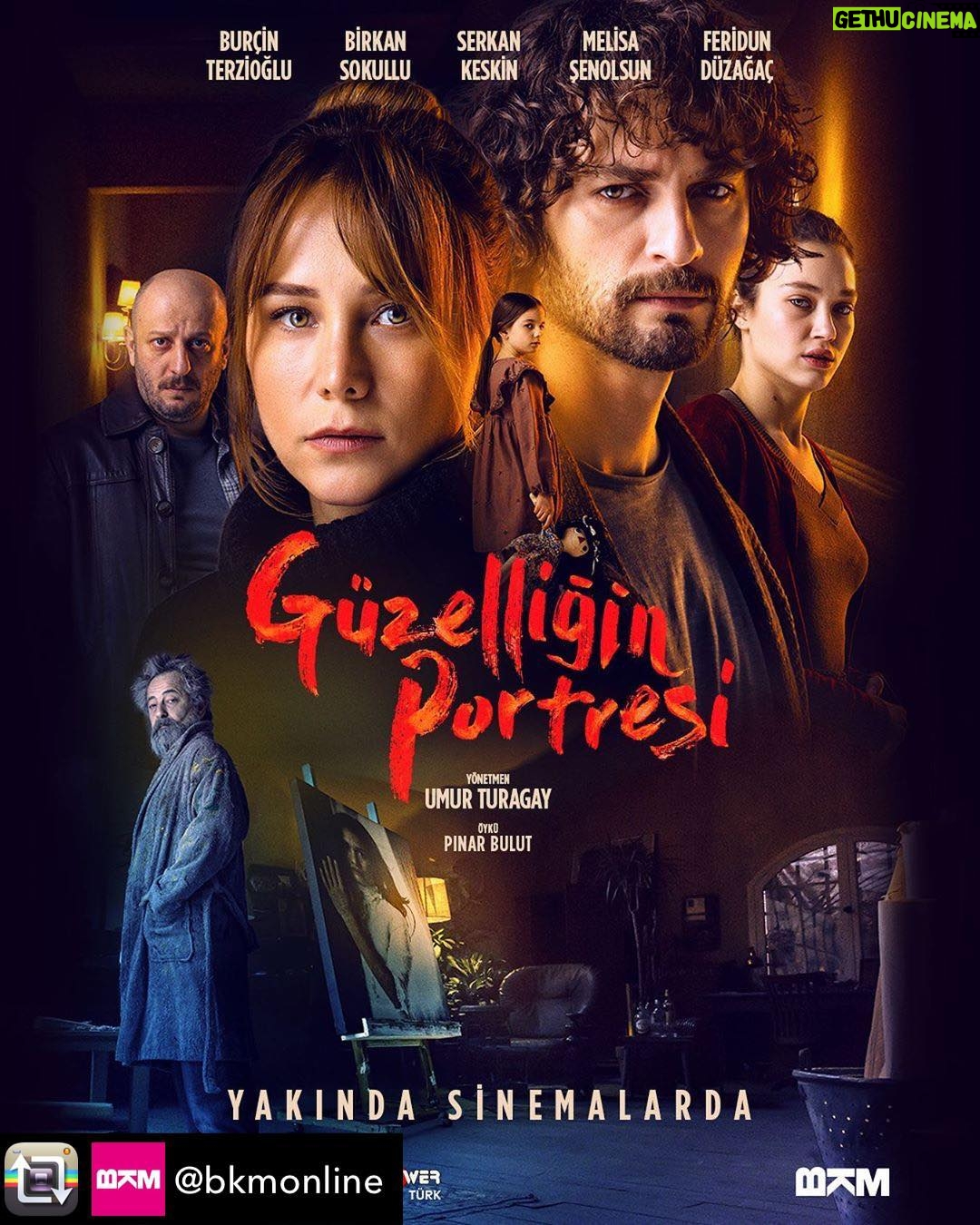 Burçin Terzioğlu Instagram - Geçmişin günahları, portrenin öfkesi… #GüzelliğinPortresi fragmanı için yarın akşamı bekle. #BurçinTerzioğlu #BirkanSokullu #SerkanKeskin #MelisaŞenolsun #FeridunDüzağaç #GünerÖzkul #ŞencanGüleryüz #GizemErmanSoysaldı #LaraTonka #PınarBulut #UmurTuragay