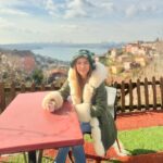 Burcu Kara Instagram - Herkese iyi hafta sonları diliyorum.🍀İstanbul yedi tepe,biz setle her yerdeyiz.Manzaraya bakın.😍🎬🎥