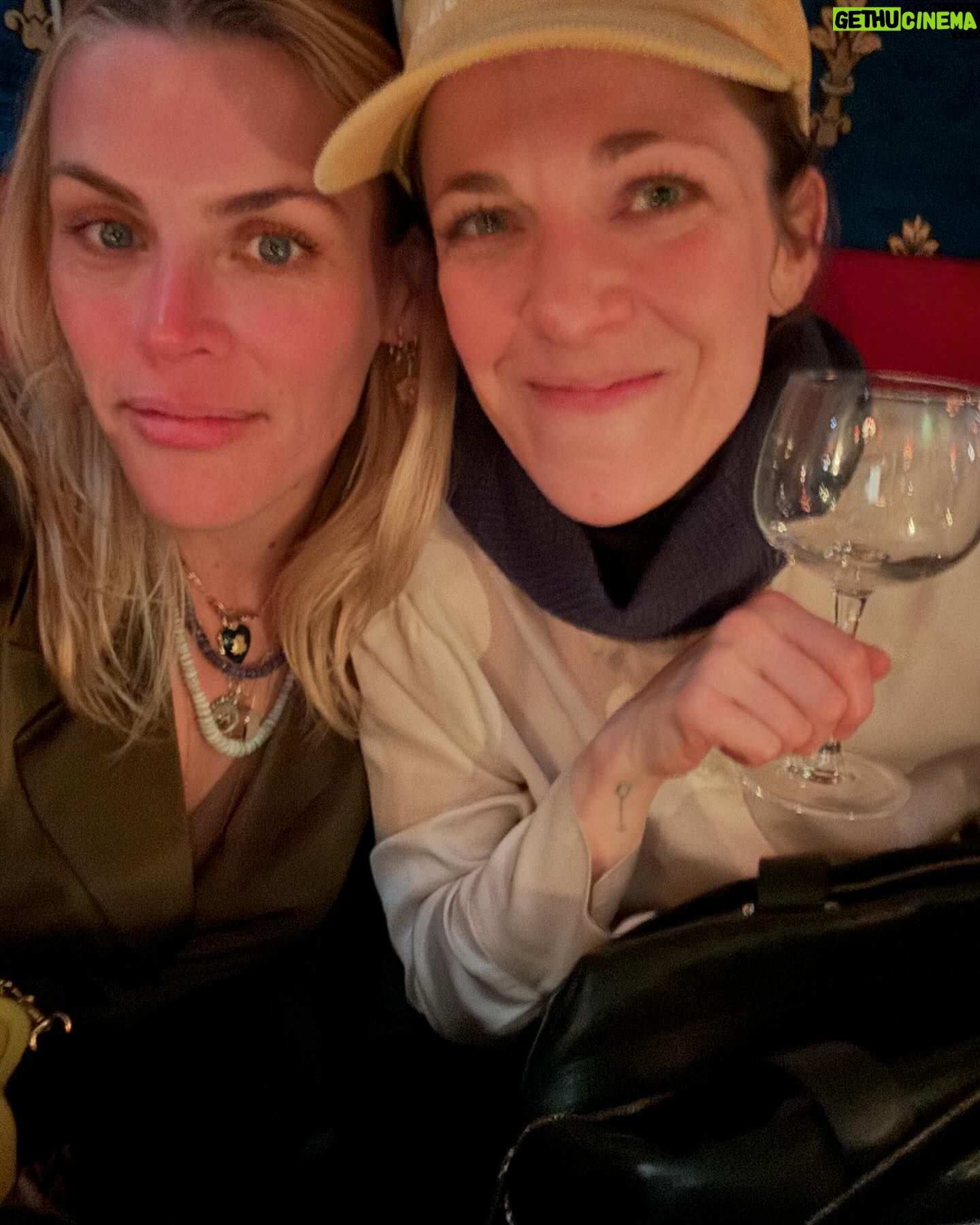 Busy Philipps Instagram - it’s been one year of a week! 1. my brilliant friend @surefineokay 2. i can’t wait for the rest of the world to see this 3. my bb geens 4. its all happening 5. @instacais getting mic’d while i was getting ready to TAPE OUR FIRST EPISODE OF BUSY THIS WEEK FOR @qvchsnplus (it’s free!) 6. we were both very emo about it- especially after @instacais played me my gift(we will def talk about it on the pod) 7. post @selected_shorts with the brilliant @jenspyra who wrote the story i read The Ballad Of Bagel Rat❤️ 8. a chip @privateshannon didn’t eat because it was kinda weird and i thought it was kinda heart shaped because now i’m turning into that person (always was tbh) 9. hi 10. a reminder that these asswipes want to turn the clock back to the 1800s and we can stop them. link in my bio to donate to the States Project Giving Circle to flip AZ BLUE. we have no choice and we can do it💙