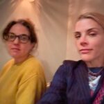 Busy Philipps Instagram - i know you probably think that my instagram is just all about Girls5eva but other things happened these past 2 weeks too! 1. @emilybbb and my blurry pic i think gen z would be proud of us 2. i will explain on the podcast this week about the event that lead to @surefineokay making and sending me what is currently my new favorite picture 😂❤️ 3. got emo on the plane in my Divorced Dads Suitelets hat OBVIOUSLY. 4. did my heart break when i found that Gina had placed her favorite bone with my shoes that i was packing for my trip? yes it did. 💔 5. find me and @jennymollen in this pic taken after the curtain call for our middle school play about runaways and you’ll understand everything you need to know about both of us. 6. main feeding it cause i can’t stop loling about how real this is and i wish my friend Kate was here to reminisce about our hostess days with me. 7. took my ghost child Cricket to the premiere of @ghostbusters directed by the greatest @gilkenan and we loved it and highly recommend for everyone! literally fun for the whole fam!! plus cricket had NO NOTES which is a big deal🙌✨😂 8. my grandmother’s housecoat which is so beautiful and i want to wear always. 9. i guess we’re real NEW YORKERS now(I’m so sorry that was very lame). @newyorkermag 10. i’m so glad i was able to see the unbelievably beautiful @illinoiseonstage before i left town and it leaves new york and was blown away by all aspects of it. you know i wept!! bravo to @justin_peck and everyone involved for such a loving and gorgeous interpretation of one of my favorite albums by one of my favorites artists OF ALL TIME ( @sufjan ). i hope it’s able to continue so everyone can see it. 💗✨