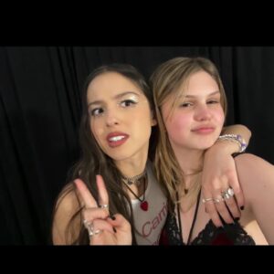 Busy Philipps Instagram - 💜We love Olivia Rodrigo so much💜it was beyond special to get to see her at MSG last night 😭 Such an incredible rock show! I feel so lucky I get to be the mom of these kids💕Someday I WILL find the picture of a 12 year old @oliviarodrigo with a 6 year old Birdie Silverstein at a meet and greet for Grace Stirs Up Success 😂💜
Also- please enjoy the side by side of me at age 19 and birdie last night in the same dress- YES ITS TRUE WE LOOK V SIMILAR 😭💜❤️( dress is @betseyjohnson from the 90s!)