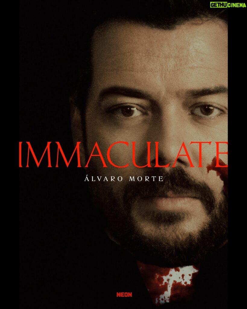 Álvaro Morte Instagram - Álvaro Morte is Father Sal Tedeschi. IMMACULATE opens in theaters tomorrow: immaculate.film
