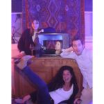 Élodie Fontan Instagram - About last night … 😍💃🏻🕺🏻✨📸🤪💖 Un Photo Booth et ca nous fait la soirée 😂 #OnABeaucoupRi @lou_hamel @seize.12 @pierricgantelmidille