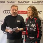 Élodie Fontan Instagram - Journée incroyable sur le fameux circuit Bugatti du Mans 🤩🏎️ Merci @talonpiste de m’avoir offert cette belle opportunité, cette chance de représenter la belle association @mecenatcardiaque , qui fait un travail incroyable et permets à des enfants atteints de malformations cardiaques d’être opérés. Merci à ma super coach @prissoup2b pour sa bienveillance et ses précieux conseils, si heureuse d’avoir partagé cette journée avec toi . Je rentre les yeux pleins d’étoiles d’avoir participé à ce si joli événement 🙏🏼 @talonpiste @mecenatcardiaque @24heuresdumans merci @clemcs.photos pour la seconde photo