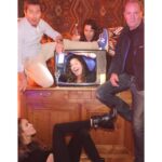 Élodie Fontan Instagram - About last night … 😍💃🏻🕺🏻✨📸🤪💖 Un Photo Booth et ca nous fait la soirée 😂 #OnABeaucoupRi @lou_hamel @seize.12 @pierricgantelmidille