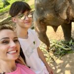 Élodie Gossuin Instagram - 𝓥𝓵𝓸𝓰 2 : 𝓢𝓪𝓷𝓬𝓽𝓾𝓪𝓲𝓻𝓮 𝓭𝓮𝓼 𝓮́𝓵𝓮́𝓹𝓱𝓪𝓷𝓽𝓼 Les sauver, les protéger, les laisser libres. Heureuse de vous y aider. Bravo pour tout ce que vous faites @phuketelephantsanctuary . Respect et Longue vie à vous et vos bébés 🐘🐘🐘❤️ Merci @tourlane pour cette découverte à jamais gravée 🥰 #Tourlane #CollaborationCommerciale