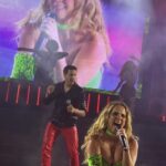 Érika Villalobos Instagram - Volviendo atrás… #NocheAzul #Flashback #TBOConcierto #TBO25años #ModoTorbellino