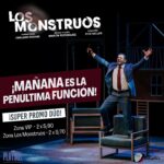 Érika Villalobos Instagram – LOS MONSTRUOS en su ÚLTIMA SEMANA
Este 14 Y 15 de NOVIEMBRE
No dejes pasar la oportunidad de ir a ver a LOS MONSTRUOS, junto a @villaloboserika y @miguealvarezram
Tenemos estas promociones para ti!
📌 VIP 2 x S/90
📌LOS MONSTRUOS 2 x S/70
Aprovecha nuestros descuentos en entradas comprando en JOINNUS (link en nuestra descripción 👆) o adquiere tus entradas 📱982225795
📅 Valido para las funciones: 14 Y 15 de noviembre
¡No pierdas la oportunidad de experimentar la emoción de “Los Monstruos” a precios inigualables! Compra tus entradas ahora y prepárate para una noche inolvidable. 👾 #LosMonstruosMusical #TeatroMusical”
