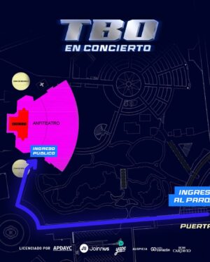 Érika Villalobos Instagram - 🎉 ¡El gran día ha llegado! No te puedes perder el concierto  hoy en el Anfiteatro del Parque de la Exposición porque habrán muchas sorpresas y emociones.

⏰ Horarios:

18:00 Apertura de Puertas
18:00 DJ Cano
20:00 Alessia y Vambina
20:30 TBO

📍 Acceso: ¡Ingresa desde la avenida 28 de julio por la Puerta 1 del parque! 

🅿️ Estacionamiento con capacidad limitada por la puerta 1. ¡Llega con tiempo!

🍔🥤 Comida y Bebida: ¡No te preocupes por eso! Dentro del recinto tendrás acceso a deliciosos alimentos y refrescos.

🎟️ Entradas: Aún quedan algunas disponibles en @yapeoficial y @joinnus por el link de la bio , ¡habrá también boletería física en la puerta! No compres a revendedores.

🎊 ¡Prepárate para una noche inolvidable! ¡Nos espera una gran fiesta! 🎶✨
#tbo25años #modotorbellino 
@marcozunino_of @danielasarfati @gabocalvom @funkybroster @barbaracayo @fcayo @villaloboserika ❤️🔥🌪️ @djcano__  @alessiayvambina 
@radiocorazonperu @ron.cartavio