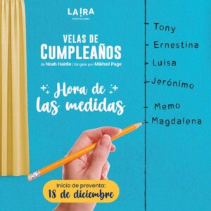 Érika Villalobos Instagram - ¡Muy pronto empezamos la preventa! 🥳

Estamos felices de volver con esta obra y agradecidos por la gran acogida de esta reposición ❤️ 
Nos quedas muchas horas hermosas más por compartir ✨ 

👀 ¡Estén atentos este lunes que las entradas vuelan! (Precio preventa hasta agotar stock) ‼️