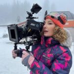 Şebnem Bozoklu Instagram - Ustam tabii ki @fezacaldiran ⛄️ Fotoğraf da tabii ki kendisinden. Çekiyoruz da bitmiyor ❄️