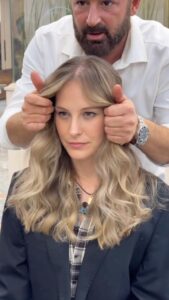 Şeyma Korkmaz Instagram - Hem ruhu, hem kendi güzel.. 🙏🏻🧿 @seymakorkmaz #seymakorkmaz #hair #hairstyle #haircut #haircolor