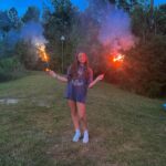Cailey Fleming Instagram - happy fourth!! 🇺🇸💙✨🧨