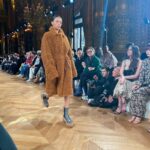 Caitríona Balfe Instagram - All the coat and suit goals .... wanted everything at this show.... and all animal cruelty free ..! Thank you @stellamccartney for having me at your beautiful and fun show. 💕