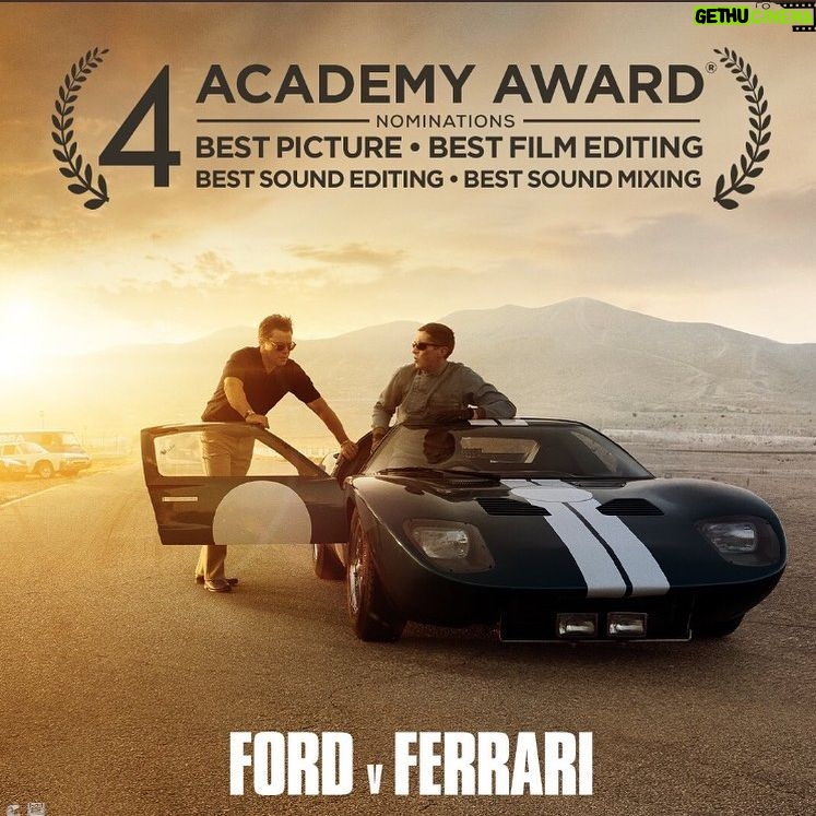 Caitríona Balfe Instagram - Wow. So bloody proud to be part of this best picture nominated film!!! Congratulations to the entire crew and cast and production team who put their hearts and souls into this film .... Thank you @james.mangold for bringing me into this wonderful project and letting me play Mollie. Very proud today. @fordvferrari ❤️❤️❤️❤️❤️❤️❤️❤️❤️❤️❤️❤️