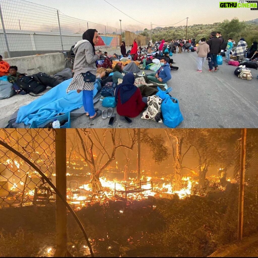 Caitríona Balfe Instagram - The disaster that’s happening at Camp Moira is truly tragic. @chooselove is helping refugees who have had to flee their temporary homes in the camp that is now in flames. If you are buying gifts for anyone right now, maybe instead of buying something they will chuck in a cupboard, buy them a gift that helps others. Go to the Choose Love website and help ease the pain of people who have already suffered so much. ❤️
