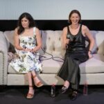 Caitríona Balfe Instagram – Thanks Austin for a fun time! Shout out to @caitrionabalfe @nightmaril for a great @outlander_starz panel at @atxfestival. ♥️💫 There may be a bts video of the two of them learning how to Tiktok… 👀 which we might release 🤷🏾‍♀️ 

Special thanks to @legwinn & @csylvia613 🍾