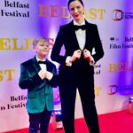 Caitríona Balfe Instagram - What a week for @belfastmovie … firstly thank you @bifa_film for the wonderful recognition for our cast and crew … 11 noms!!! And then bringing Belfast home. An incredible night in Belfast… so emotional, so fun …. Just so special. 💗