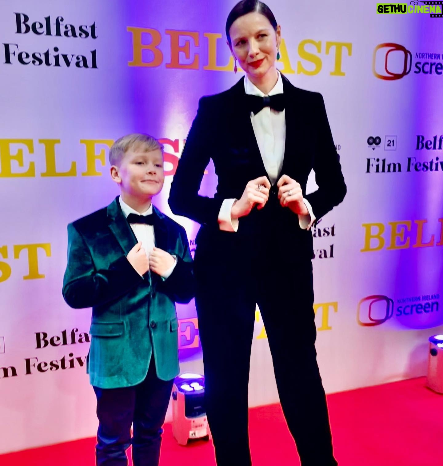 Caitríona Balfe Instagram - What a week for @belfastmovie … firstly thank you @bifa_film for the wonderful recognition for our cast and crew … 11 noms!!! And then bringing Belfast home. An incredible night in Belfast… so emotional, so fun …. Just so special. 💗